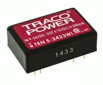 TRACO直流轉換器TEN 5-2423WI